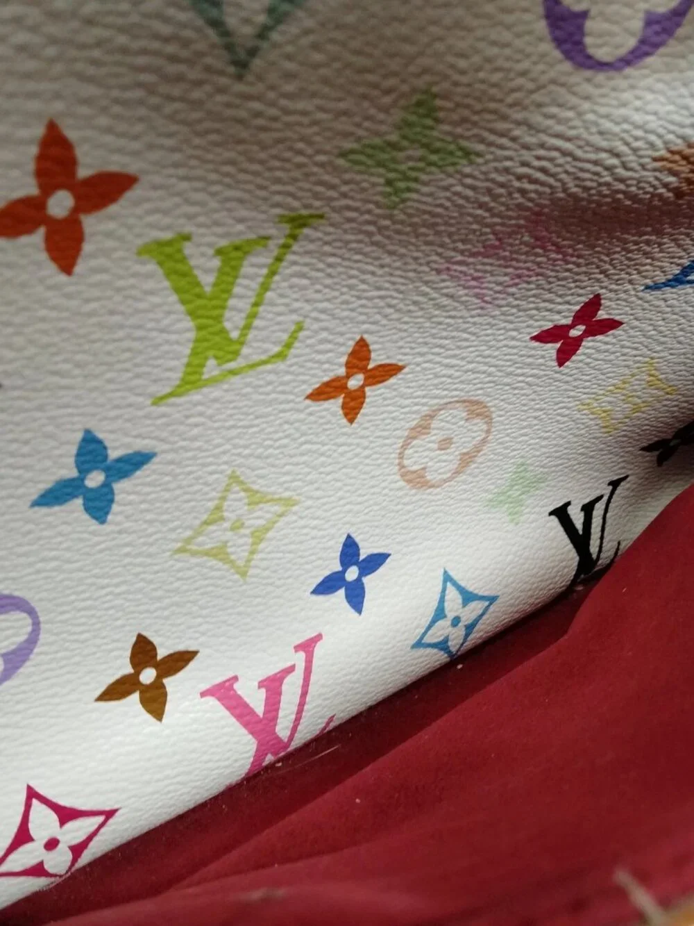 Authentic Louis Vuitton Trouville Multicolor Monogram Canvas Satchel Handbag - Picture 14 of 16